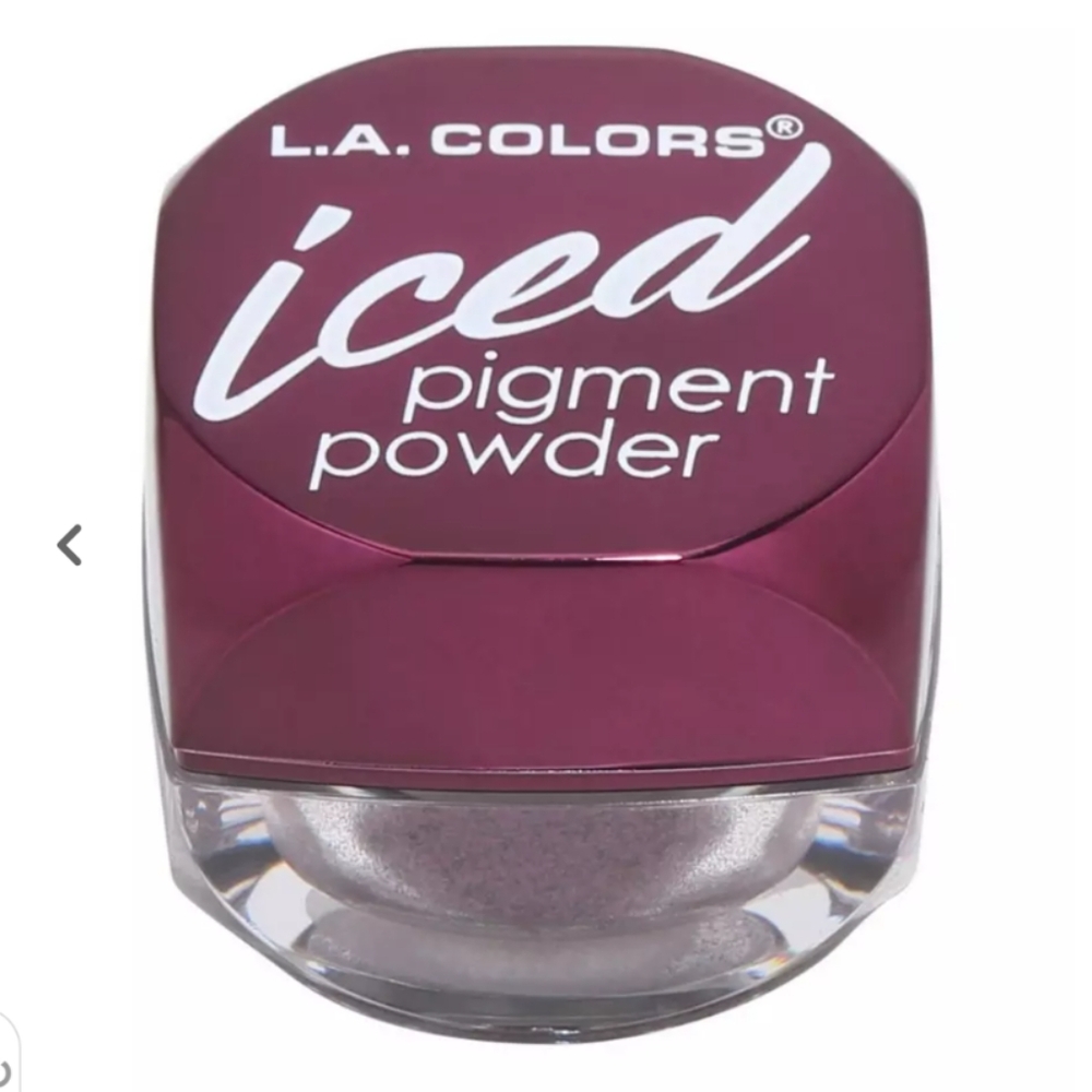 ʕ·ᴥ·ʔ L.A. COLORS Iced Pigment Powder, CEP537A GLISTEN, 0.11 Oz.
